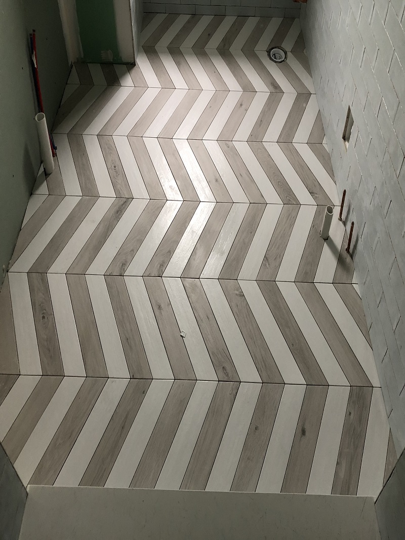 zig-zag tile design