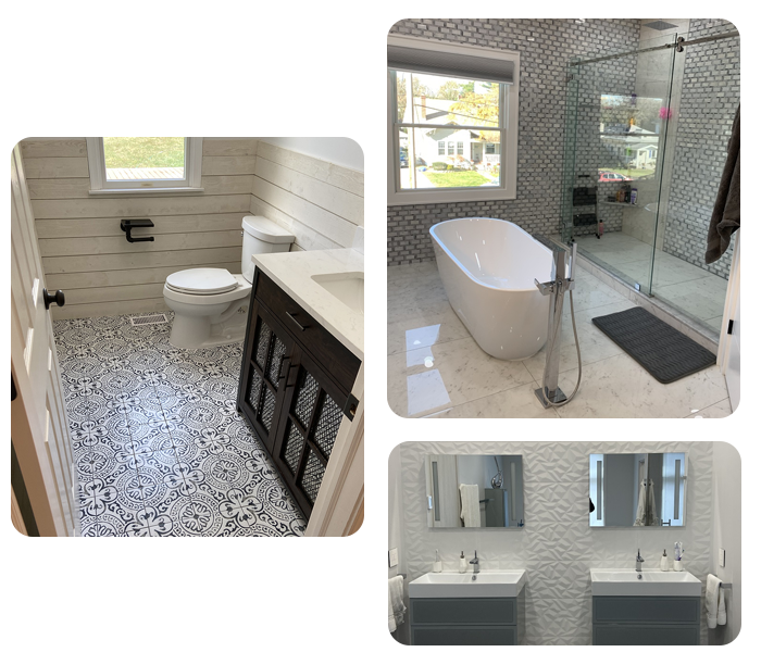 Bathroom and Kitchen Remodeling