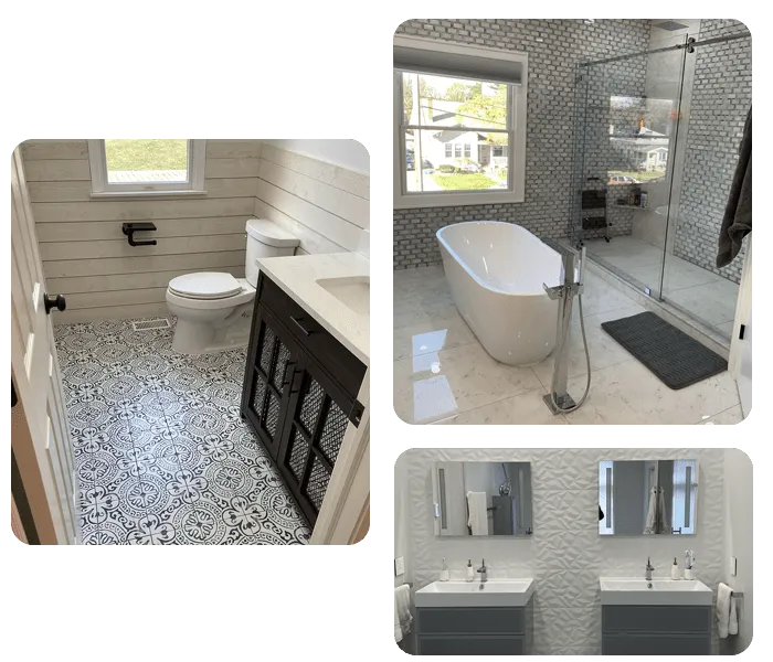 Modern Bathroom Renovation Interior