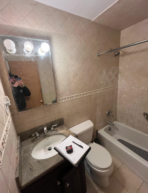 Complete Bathroom Makeover Before and After