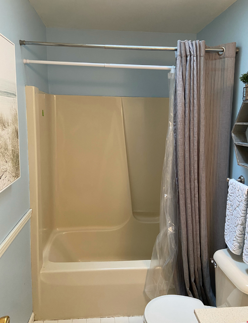 Residential Bathroom Before & After Remodeling
