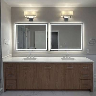 Modern bathroom renovation